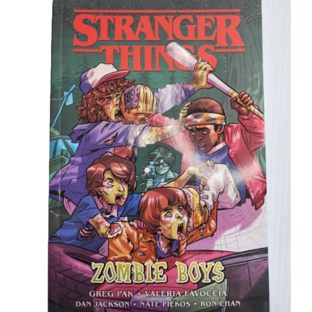 Stranger Things Comic Book Set of 2 Zombie Boys & Erica The Great